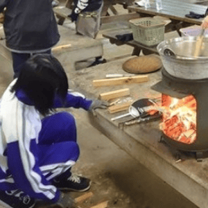 野外炊飯イメージ写真