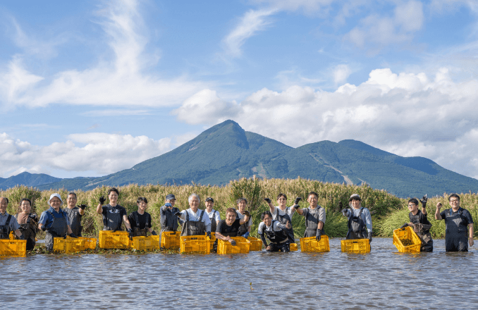 猪苗代湖の水環境保全体験プログラム イメージ写真