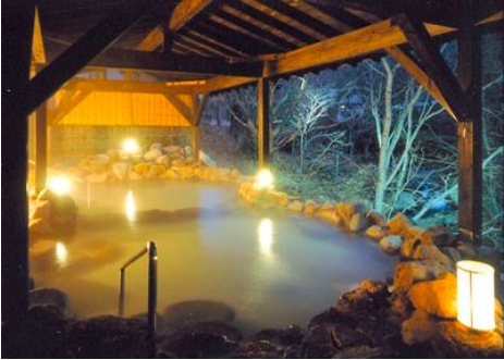 ボナリの森の温泉